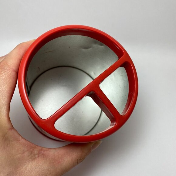 Hello Kitty Desk Organizer Pencil Holder Tin 2003 Sanrio - Picture 6 of 6